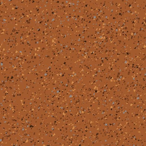 Copper Canyon flake blend — Rust & brown
