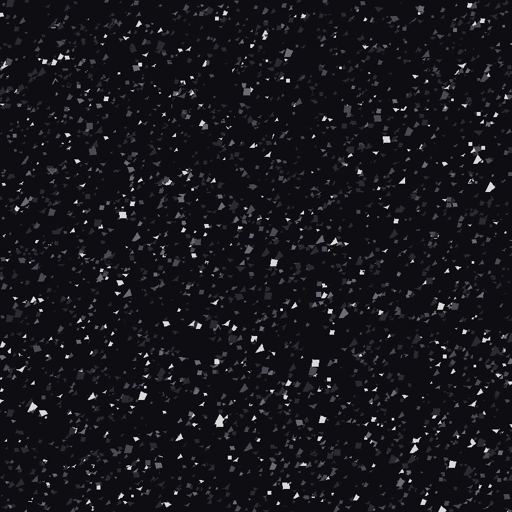 Midnight flake blend — Black & charcoal
